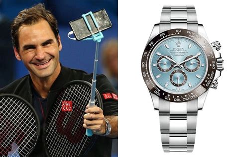 federer rolex watches